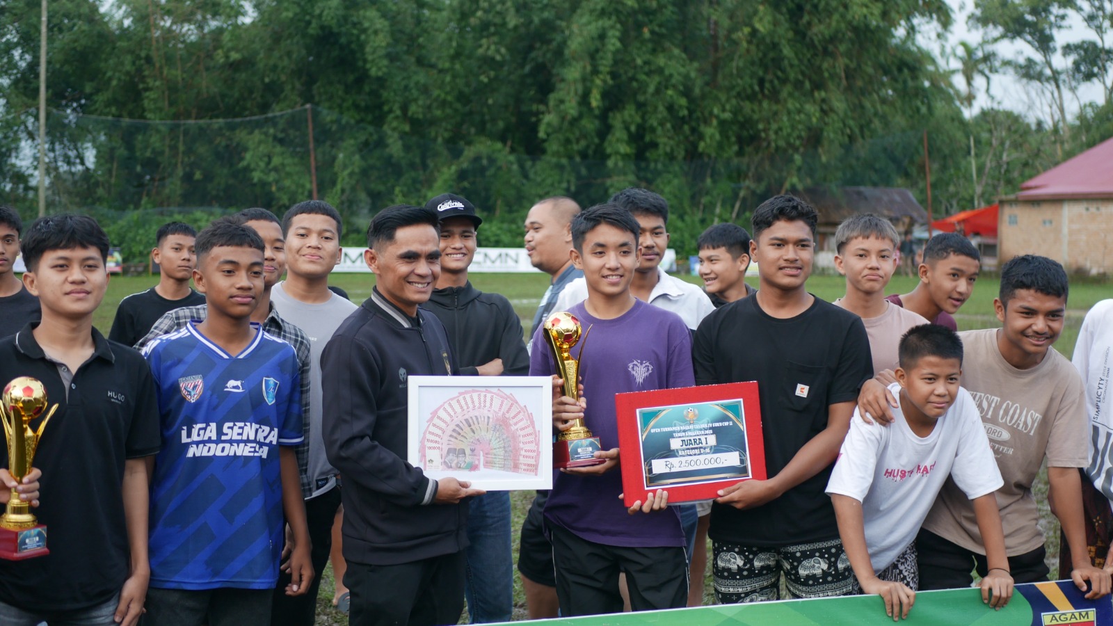 Bina Muda Limapuluh Kota, Juara 1 KU-16 Wali Nagari Taluak IV Suku Cup II 2025